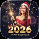 AI New Year Photo Generator app icon